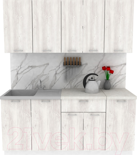 Изображение товара Кухонный гарнитур Eligard Lion 1.8 (сосна каньон/королевский опал)