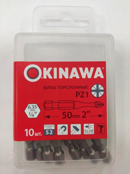 Изображение товара Набор бит Okinawa 2170-1-50 (10шт)