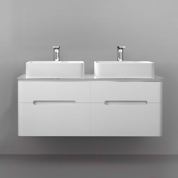 Изображение товара Тумба под умывальник Jorno Bosko 120 / Bos.01.120/P/W/JR (подвесная)