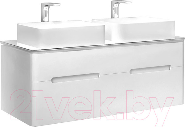 Изображение товара Тумба под умывальник Jorno Bosko 120 / Bos.01.120/P/W/JR (подвесная)