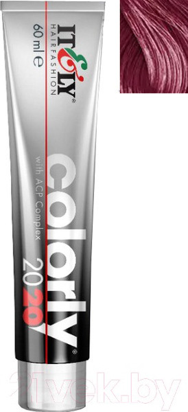 Изображение товара Крем-краска для волос Itely Colorly 2020 6RU (60мл, рубиново-красный темно-русый)