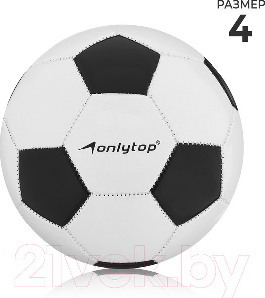 Изображение товара Футбольный мяч Onlytop 1220034 (размер 4)