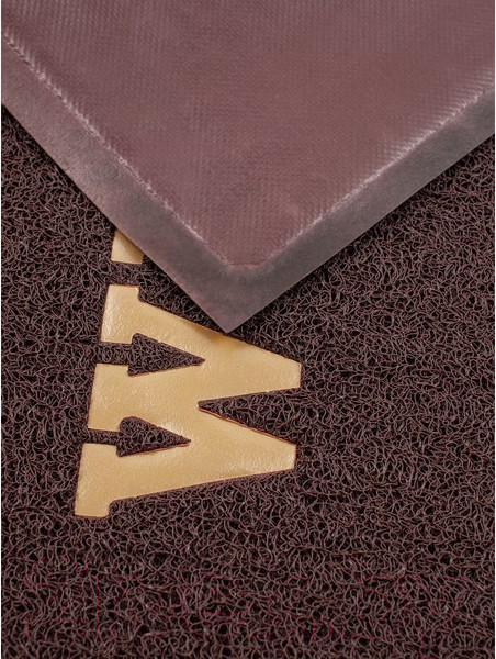 Изображение товара Коврик грязезащитный ComeForte Welcome 40x60 (коричневый)