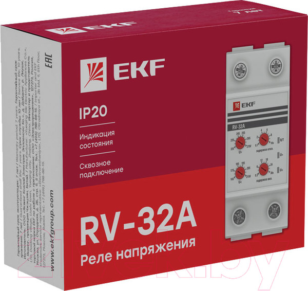 Изображение товара Реле напряжения EKF Rv-32A