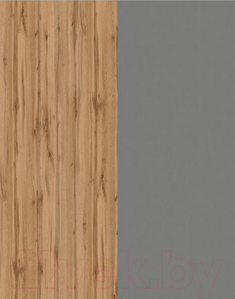 Изображение товара Кухонный гарнитур Eligard Lion 1.5 (дуб натуральный/дымчатый алмаз/дуб бунратти)