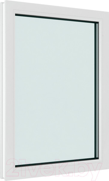 Изображение товара Окно ПВХ Brusbox Однастворчатое Глухое 3 стекла (900x700x70)