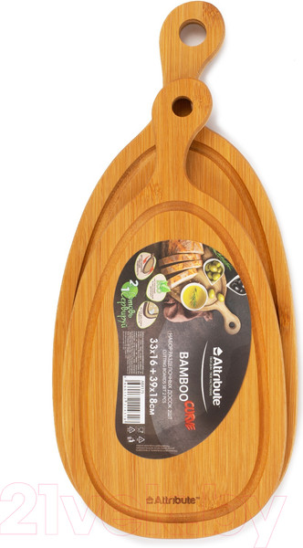 Изображение товара Набор разделочных досок Attribute Bamboo Curve ABX175 (2шт)