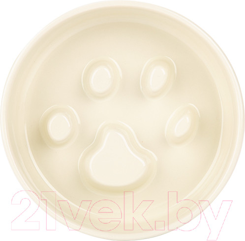 Изображение товара Миска для животных Scruffs Icon Slow Feeder / 825490 (кремовый)