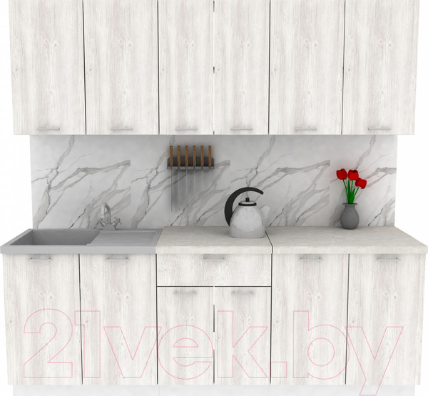 Изображение товара Кухонный гарнитур Eligard Lion 2.2 (сосна каньон/королевский опал)