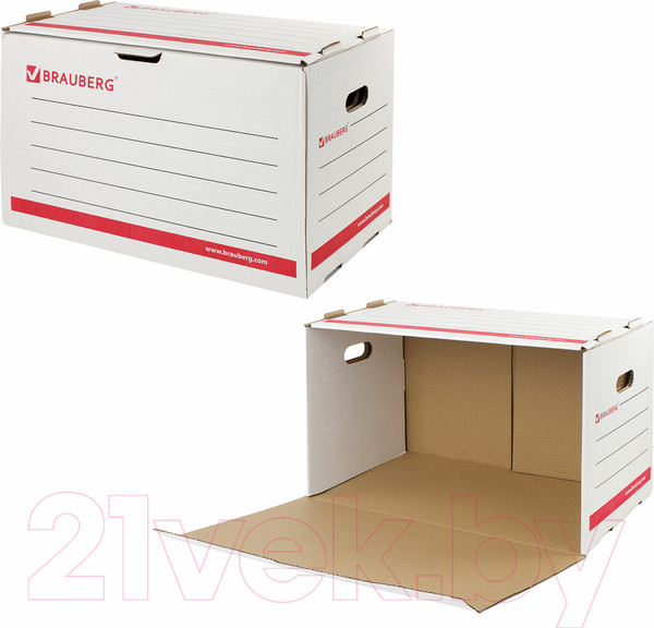 Изображение товара Коробка архивная Brauberg 126522 (белый)