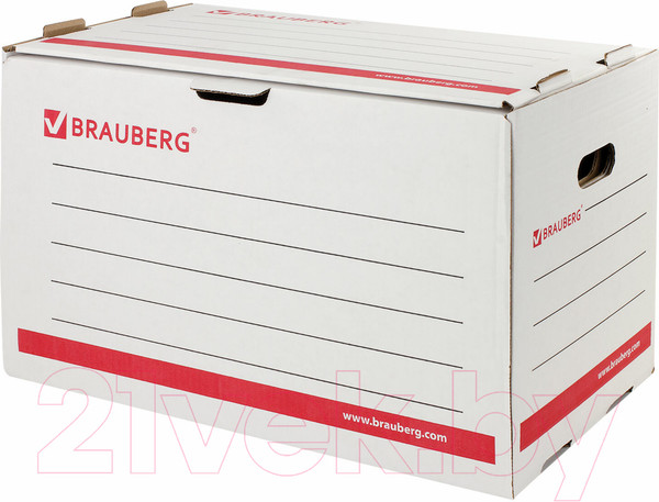 Изображение товара Коробка архивная Brauberg 126522 (белый)
