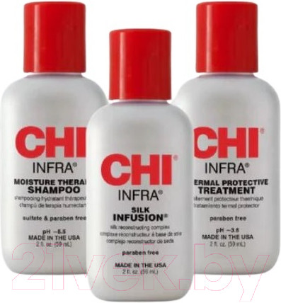 Изображение товара Набор косметики для волос CHI Infra Essential Treat Kit PM1373