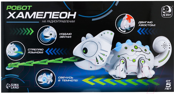 Изображение товара Радиоуправляемая игрушка IQ Bot Хамелеон / 7516896