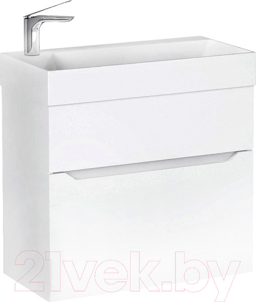 Изображение товара Тумба под умывальник Raval Brik 65 / Brk.01.65/P/W/RL (подвесная)