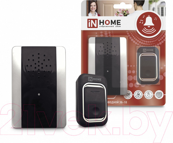 Изображение товара Электрический звонок INhome ЗБ-10 / 4690612013381