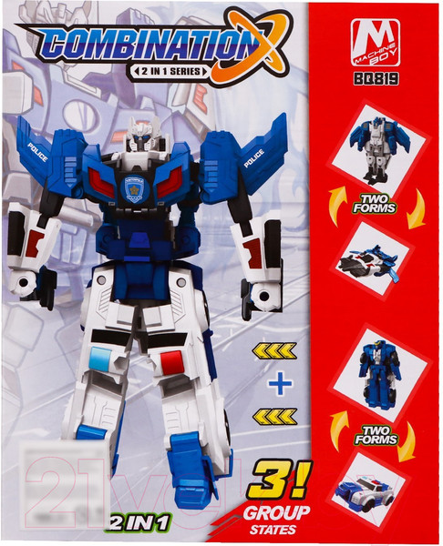 Изображение товара Робот-трансформер Machine Boy Полицейский BQ819 / 9188647