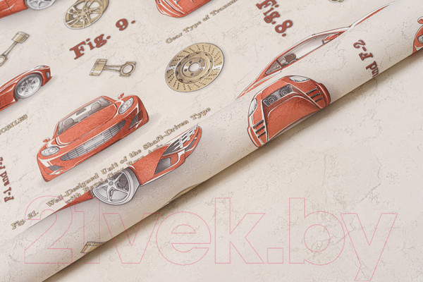 Изображение товара Виниловые обои Артекс Стритрейсинг 10393-02