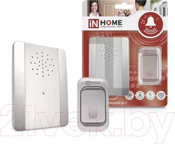 Изображение товара Электрический звонок INhome ЗБ-9 / 4690612013374