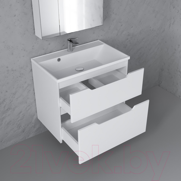 Изображение товара Тумба под умывальник Raval Wector 70 / Wct.01.70/P/W/MD (подвесная)