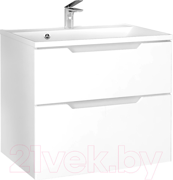 Изображение товара Тумба под умывальник Raval Wector 70 / Wct.01.70/P/W/MD (подвесная)