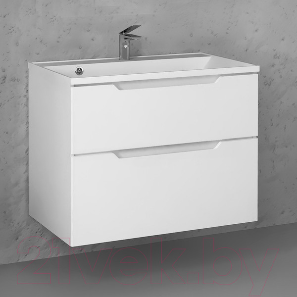 Изображение товара Тумба под умывальник Raval Wector 80 / Wct.01.80/P/W/MD (подвесная)