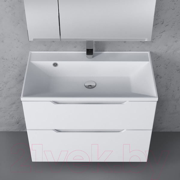 Изображение товара Тумба под умывальник Raval Wector 80 / Wct.01.80/P/W/MD (подвесная)