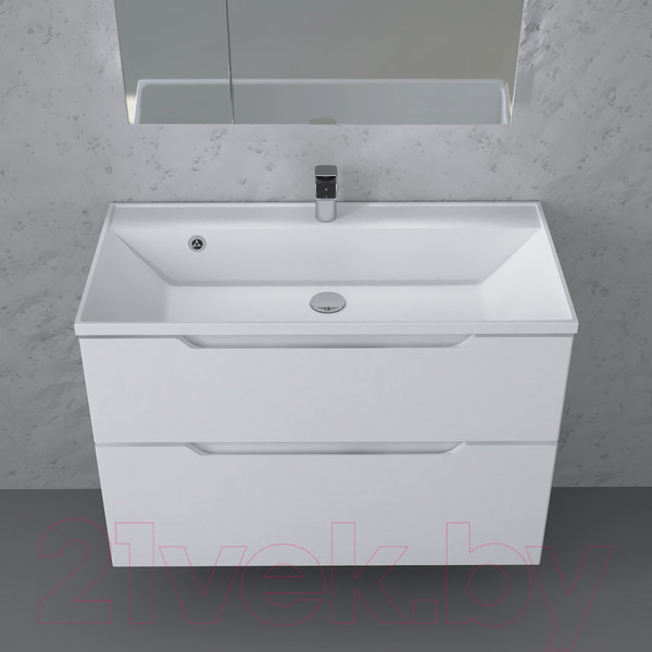 Изображение товара Тумба под умывальник Raval Wector 90 / Wct.01.90/P/W/MD (подвесная)