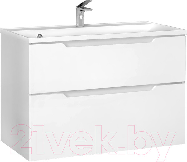 Изображение товара Тумба под умывальник Raval Wector 90 / Wct.01.90/P/W/MD (подвесная)