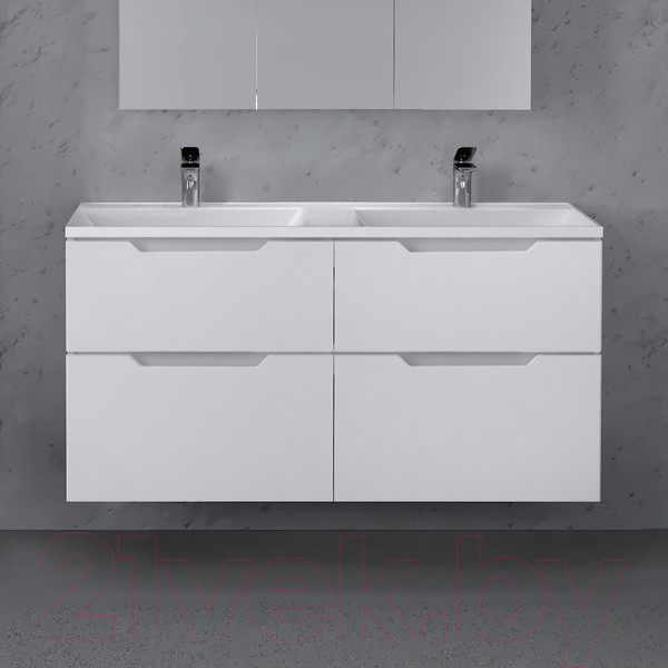 Изображение товара Тумба под умывальник Raval Wector 120 / Wct.01.120/P/W/MD (подвесная)