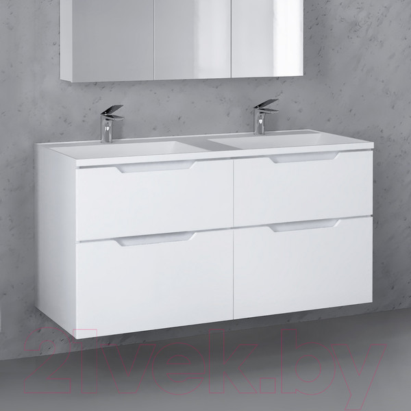 Изображение товара Тумба под умывальник Raval Wector 120 / Wct.01.120/P/W/MD (подвесная)