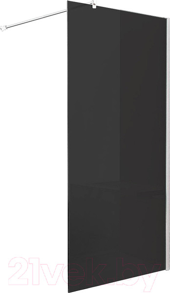 Изображение товара Душевая стенка Стеклоконтакт 8G-2000x1095 (графит)
