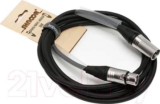 Изображение товара Кабель Shnoor DMX/MIC-XMXF-1.5m (1.5м)