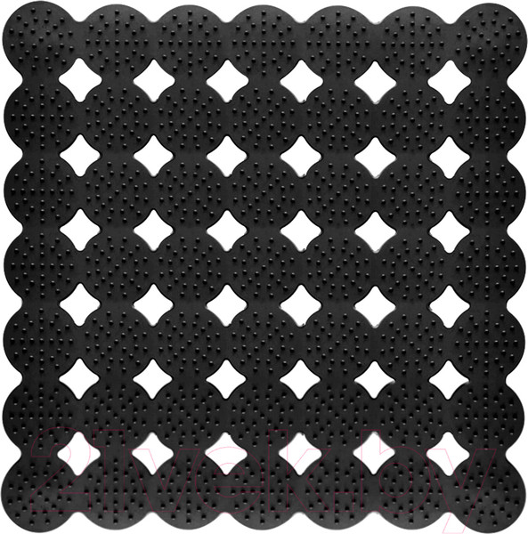 Изображение товара Коврик для ванной Мультидом ПТ72-69 (черный)