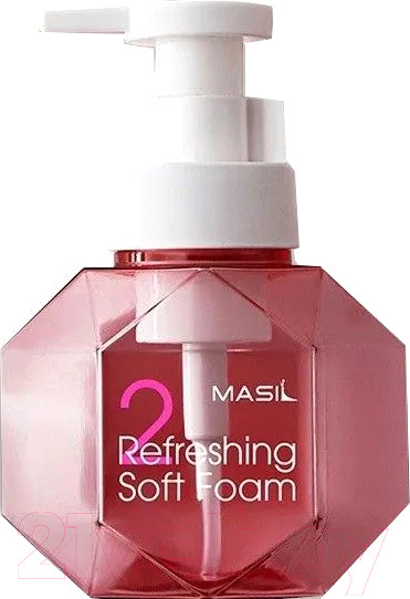 Изображение товара Пенка для интимной гигиены Masil 2 Refreshing Soft Foam Мягкая освежающая (300мл)