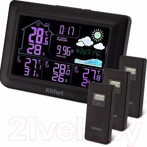 Изображение товара Метеостанция цифровая Kitfort KT-3320