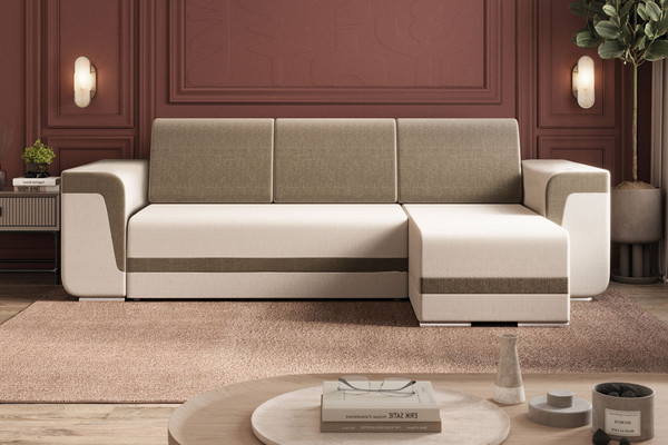 Изображение товара Диван угловой Stolline Марракеш 02 (Modrone wr Bianco 100/Faro w 102)