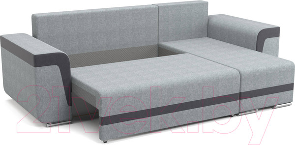 Изображение товара Диван угловой Stolline Марракеш 08 (рогожка ТТМ16/Velutto 19)