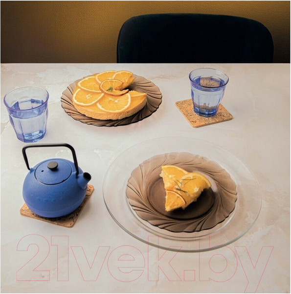 Изображение товара Набор столовой посуды Duralex Beau Rivage Marine 9053BS44A0211