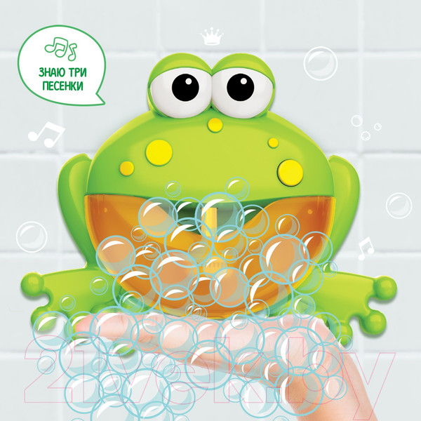 Изображение товара Игрушка для ванной Zabiaka Любимый дружок: Лягушка / 9431397