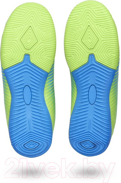 Изображение товара Бутсы футбольные Atemi Indoor Kids SBA-006 (ярко-салатовый/синий, р-р 31)
