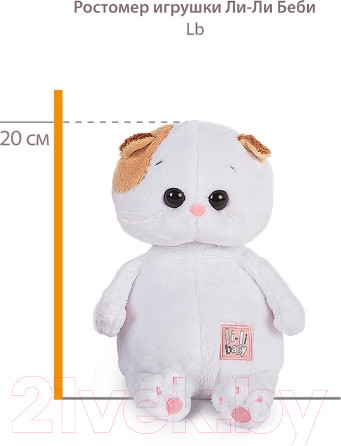 Изображение товара Мягкая игрушка Budi Basa Кошечка Ли-Ли Baby в тренче и шляпке / LB-112