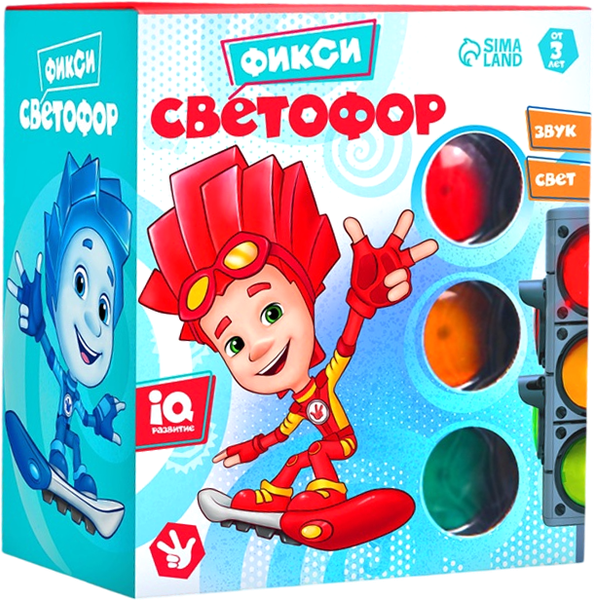 Изображение товара Игровой набор Фиксики Светофор со знаками / 7492674
