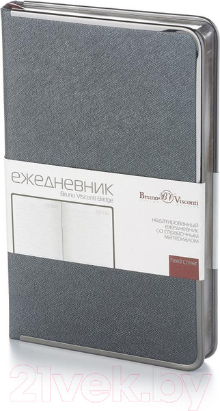 Изображение товара Ежедневник Bruno Visconti Visconti Bridge / 3-528.07 (графит)