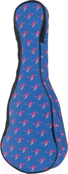 Изображение товара Чехол для укулеле Mezzo MZ-ChUC24-2flam (фламинго)