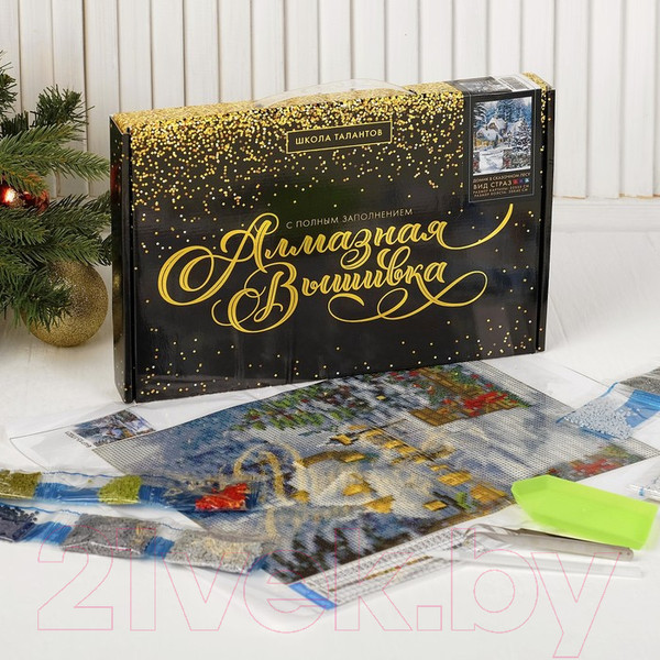 Изображение товара Набор алмазной вышивки Школа талантов Домик в сказочном / 4301840