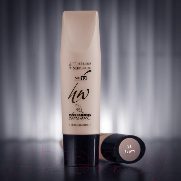 Изображение товара Тональный крем PREMIUM Homework Silk Perfection Ivory №11 (30мл)