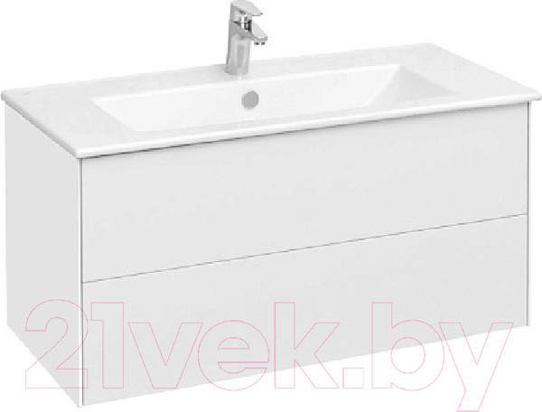 Изображение товара Тумба с умывальником Акватон Сохо 100 (1A2582K2AJ010)