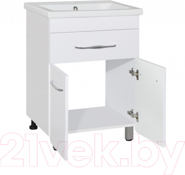 Изображение товара Тумба под умывальник Style Line Валеро 50 1 ящика