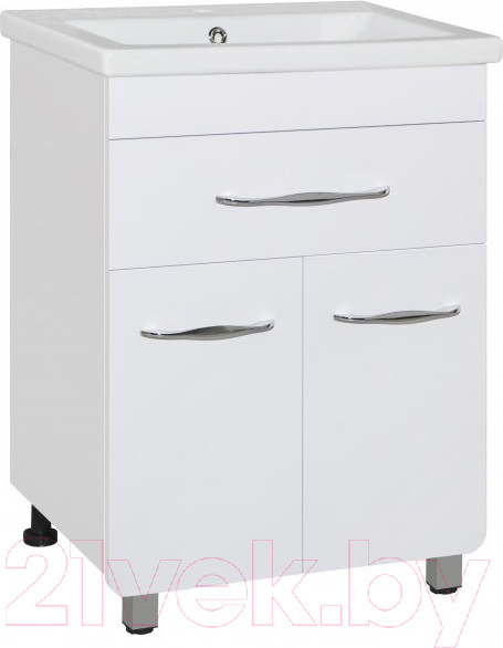 Изображение товара Тумба под умывальник Style Line Валеро 55 1 ящика