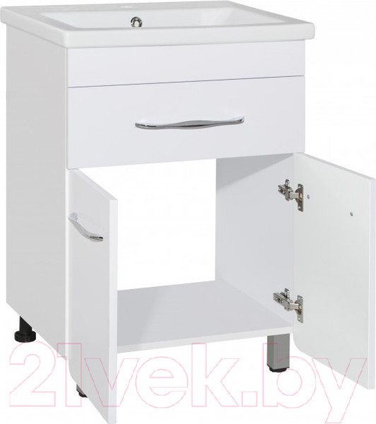 Изображение товара Тумба под умывальник Style Line Валеро 55 1 ящика